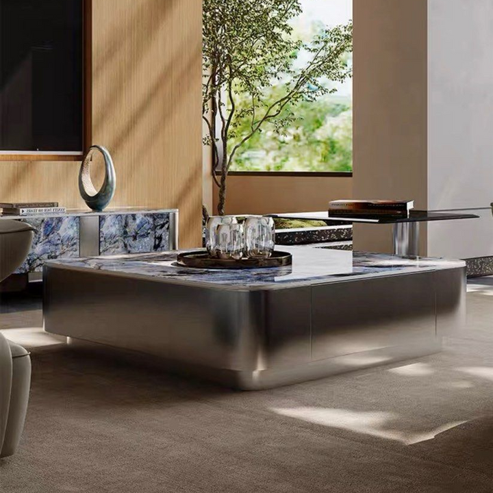 RUSLAN Luxury Marble Coffee Table