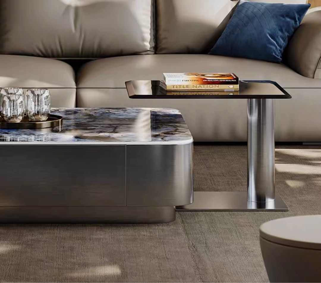 RUSLAN Luxury Marble Coffee Table