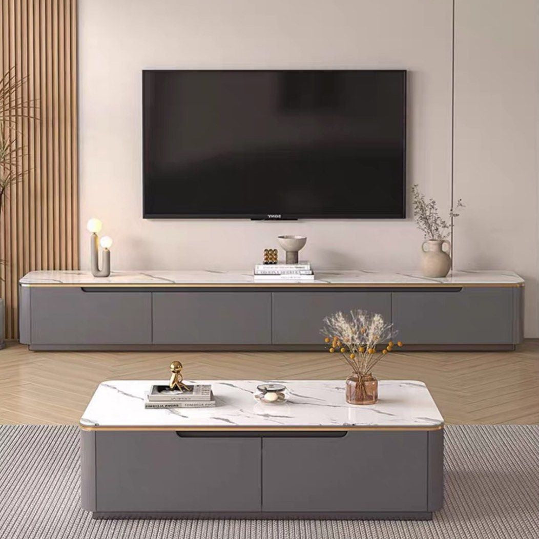MERAN Modern Sintered Stone TV Console & Coffee table