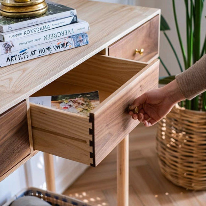HANNA Wood Console Table