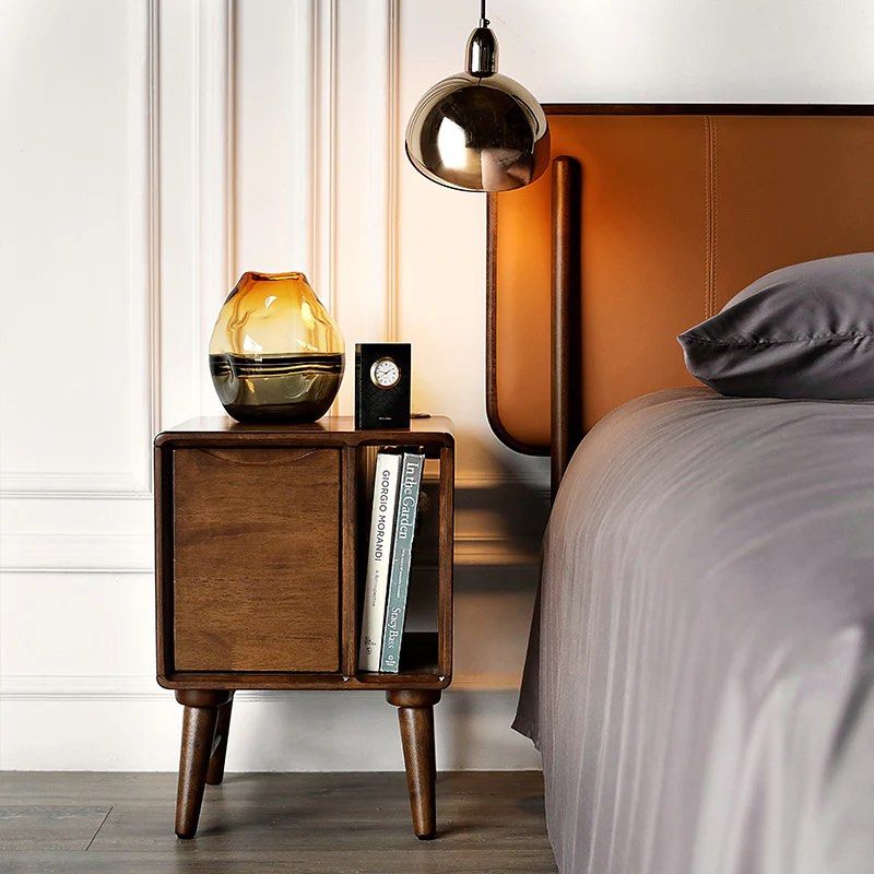 GLORIA Solid Wood Nightstand