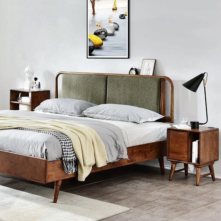 GLORIA Solid Wood Nightstand