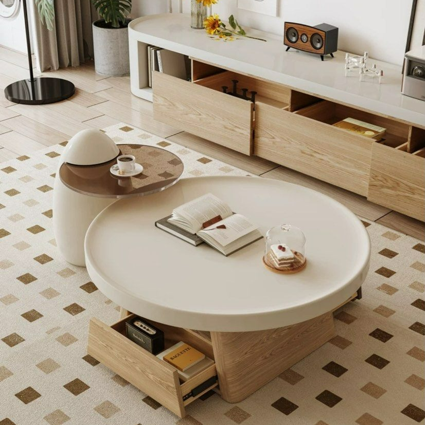THANE Japandi TV Console & Coffee Table