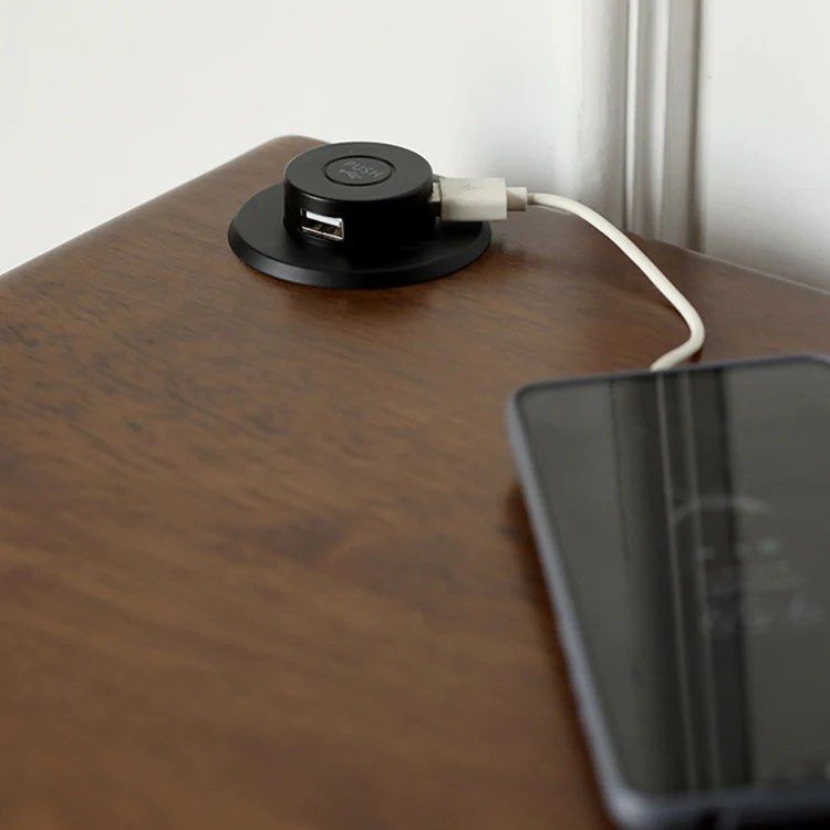 GLORIA Solid Wood Nightstand