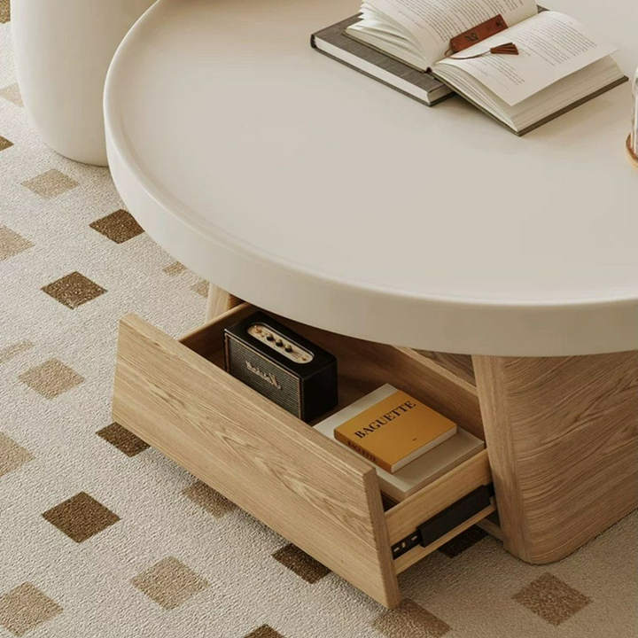 THANE Japandi TV Console & Coffee Table