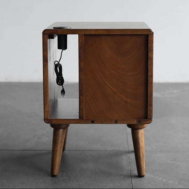 GLORIA Solid Wood Nightstand