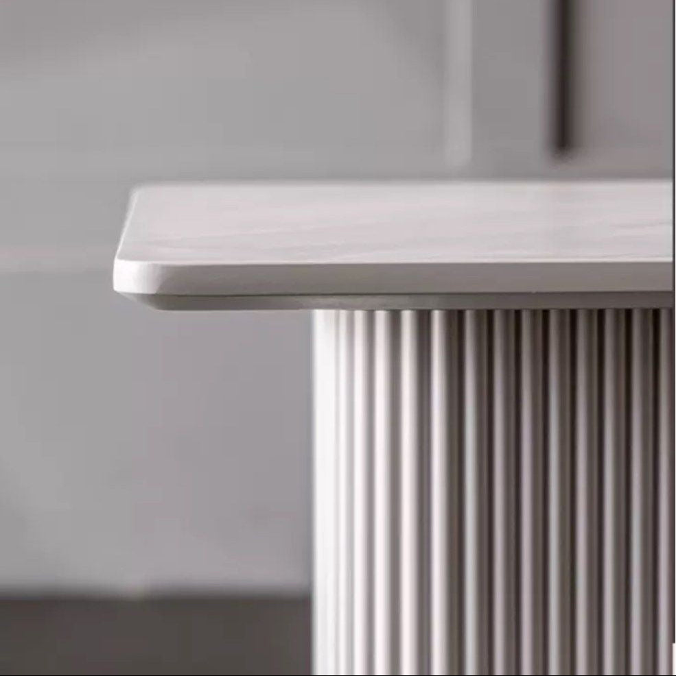 NEO Modern White Side Table