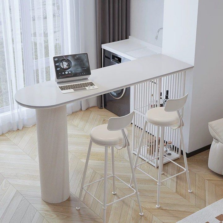 MUSINA Modern Sintered Stone Bar Table