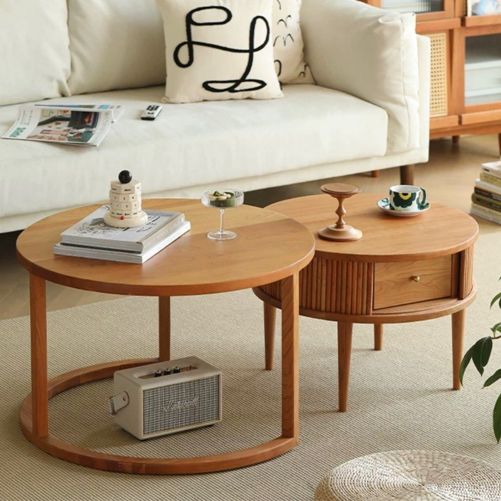 MILLS Solid Wood Coffee Tables