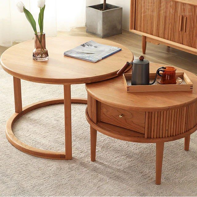 MILLS Solid Wood Coffee Tables