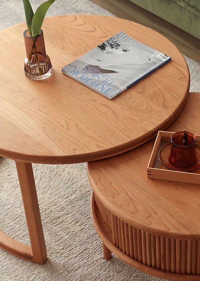 MILLS Solid Wood Coffee Tables