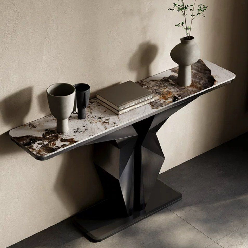 HELLA Modern Sintered Stone Console Table
