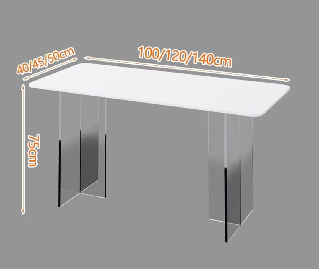 VIGOR Modern Sintered Stone Study Table