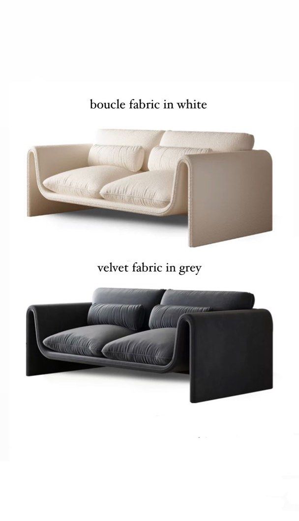 SORRANO Modern Boucle Sofa