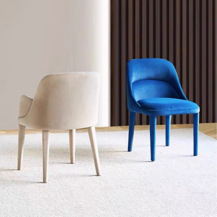GYRE Modern Italian Leather Dining Chair
