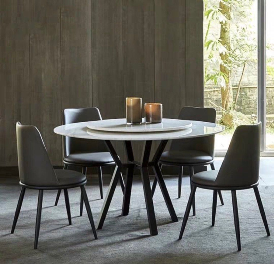 PEYTON Modern Marble Dining Table