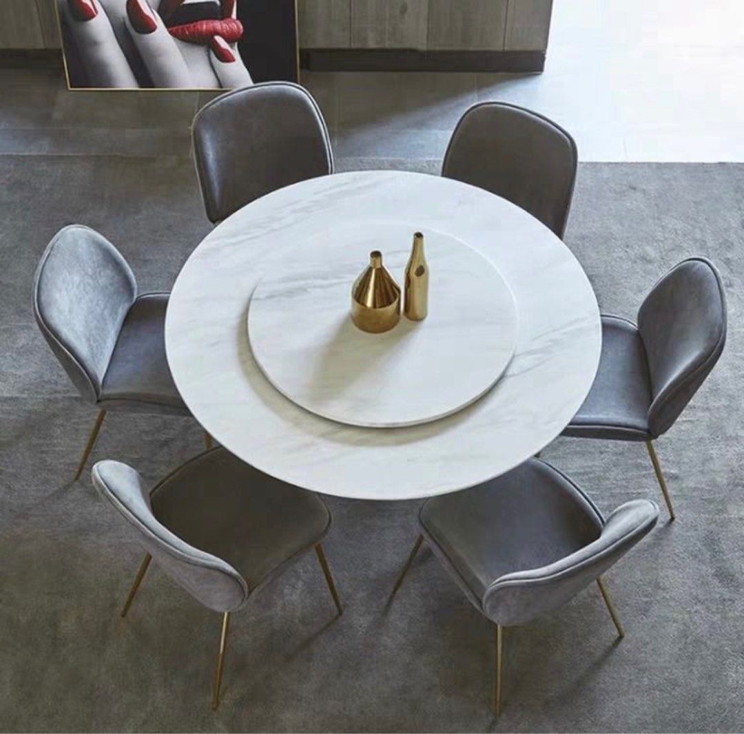 PEYTON Modern Marble Dining Table