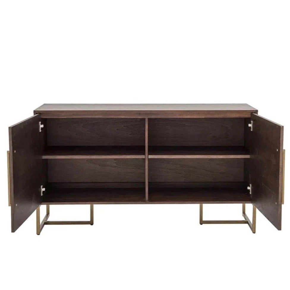 HURLAY Herringbone Sideboard Cabinet