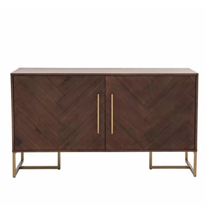 HURLAY Herringbone Sideboard Cabinet
