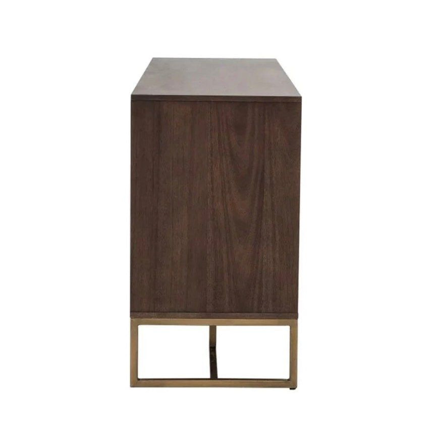 HURLAY Herringbone Sideboard Cabinet