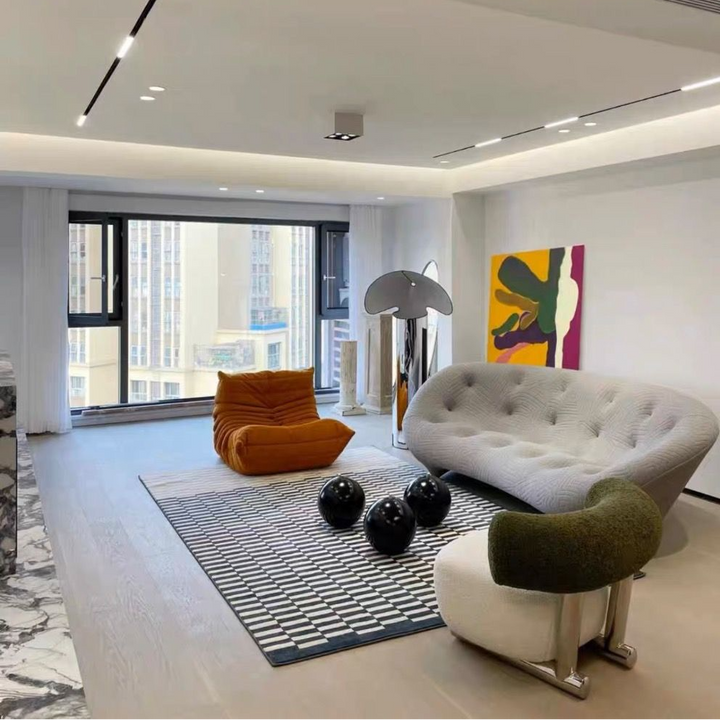 VELTARO Modern Fabric Sofa