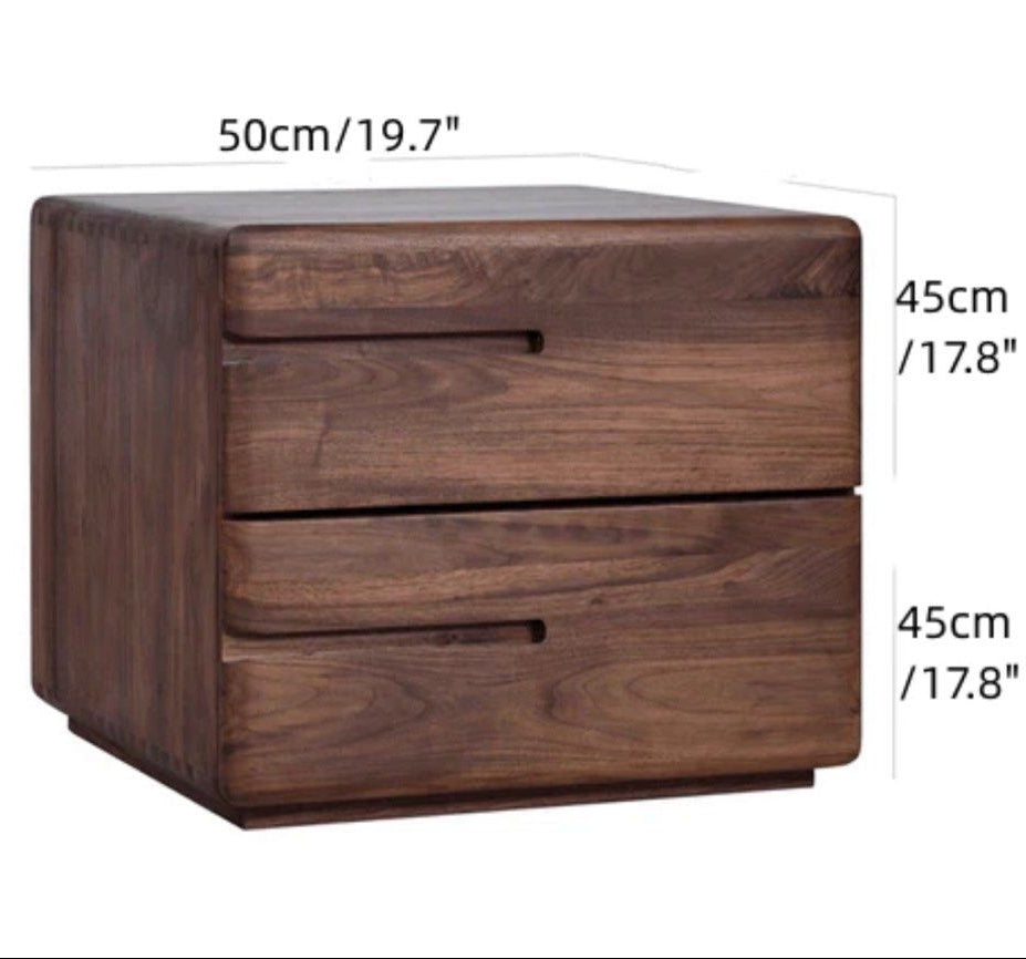 TOMAS Solid Wood Nightstand