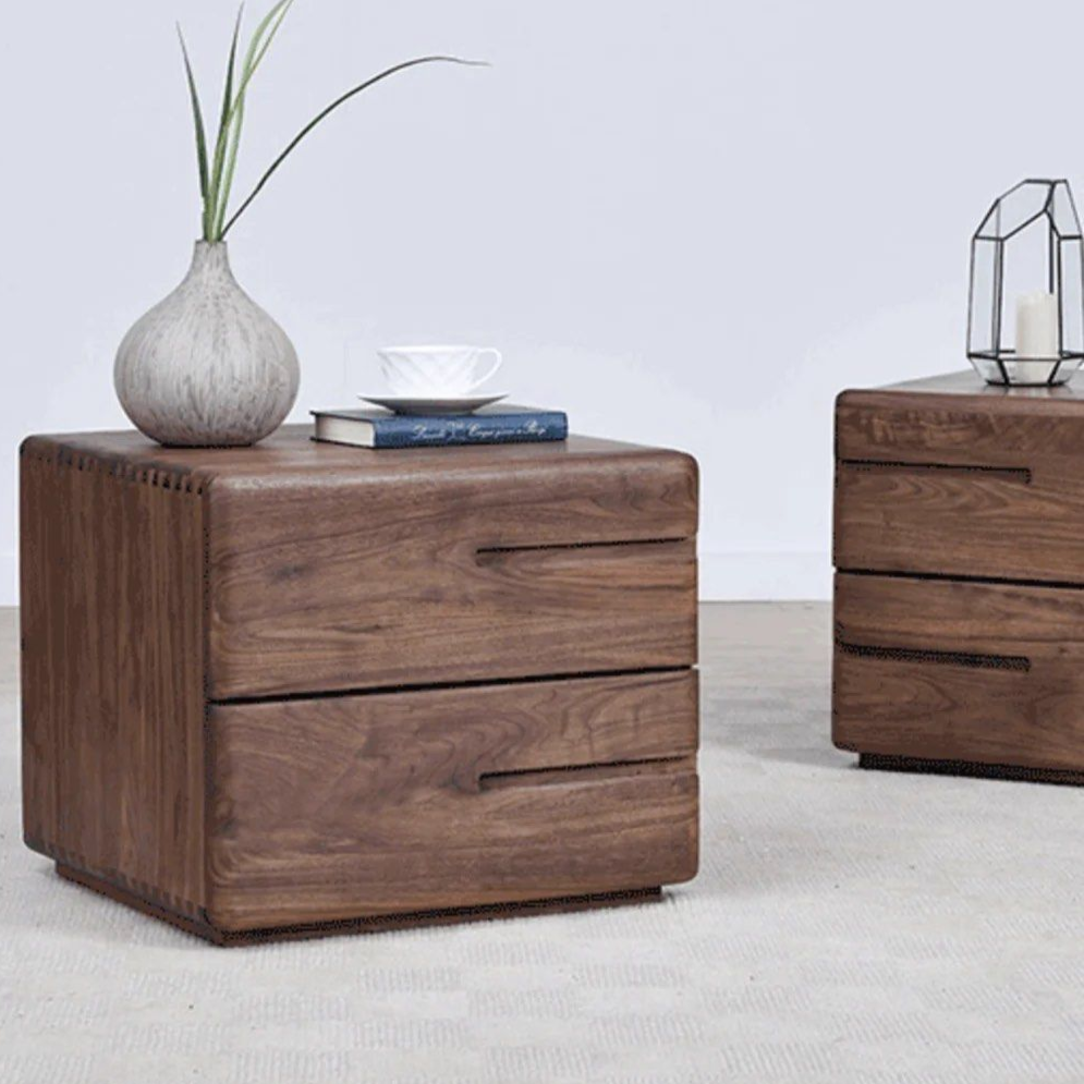 TOMAS Solid Wood Nightstand