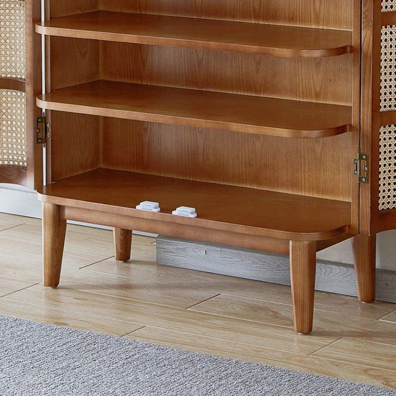 ROZE Rattan Shoe Cabinet