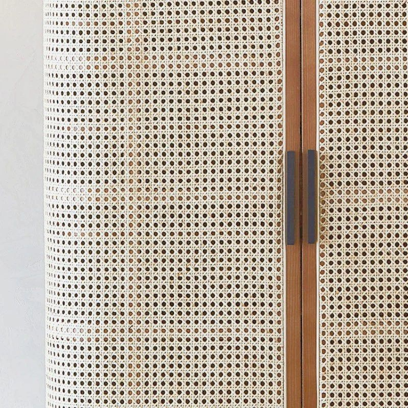 ROZE Rattan Shoe Cabinet