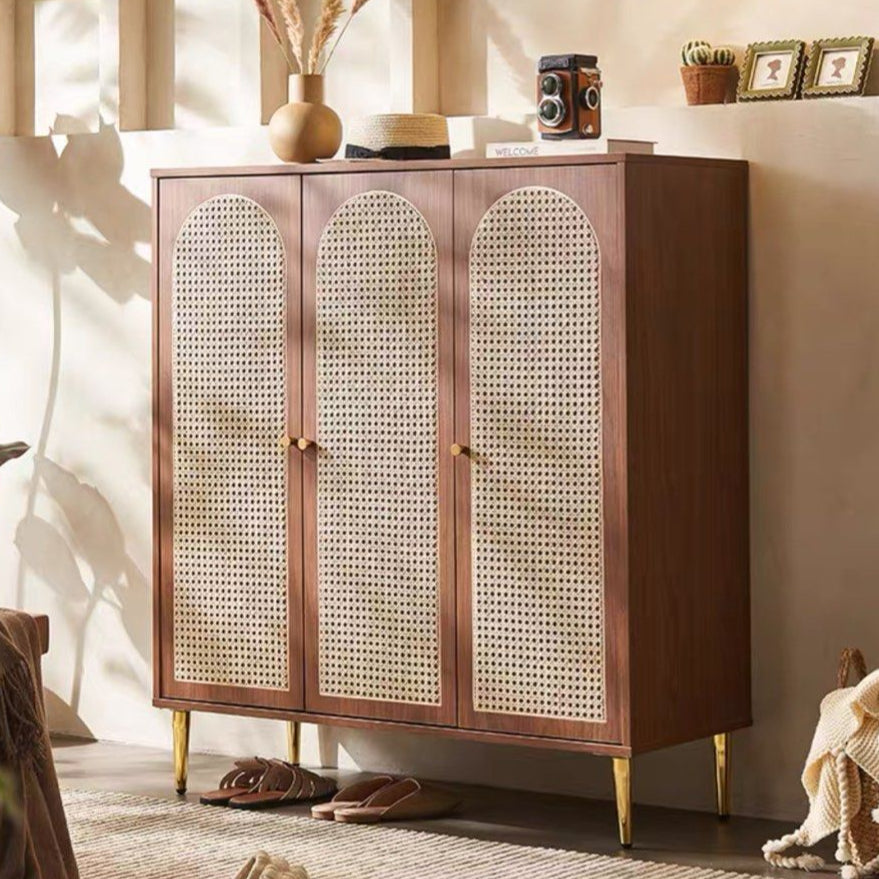 GRISEAN Rattan Shoe Cabinet