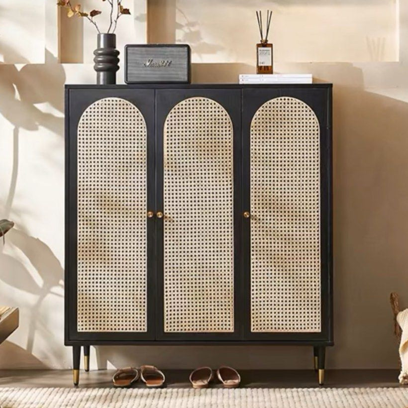 GRISEAN Rattan Shoe Cabinet