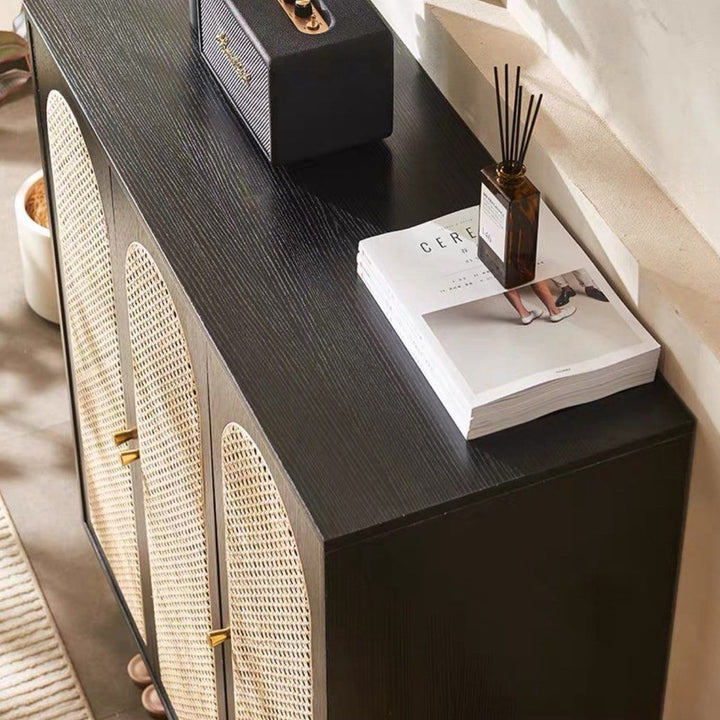 GRISEAN Rattan Shoe Cabinet