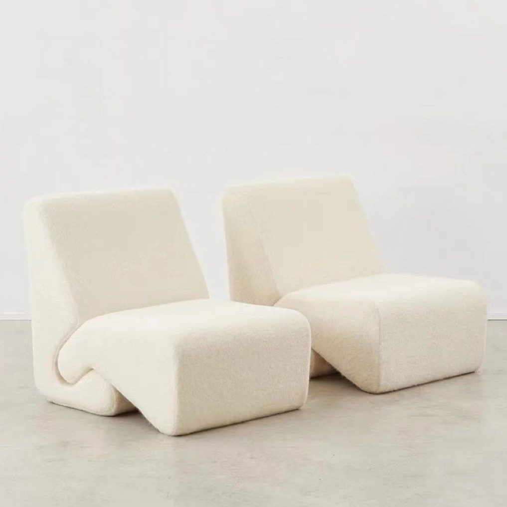 JORDAN Modern Boucle Lounge Chair