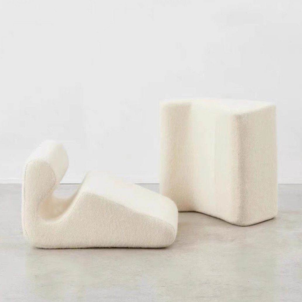 JORDAN Modern Boucle Lounge Chair