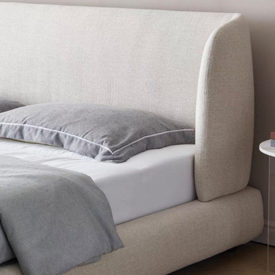 HADELE Modern Linen Bedframe