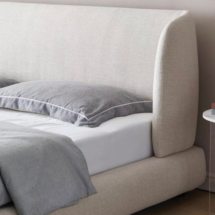 HADELE Modern Linen Bedframe