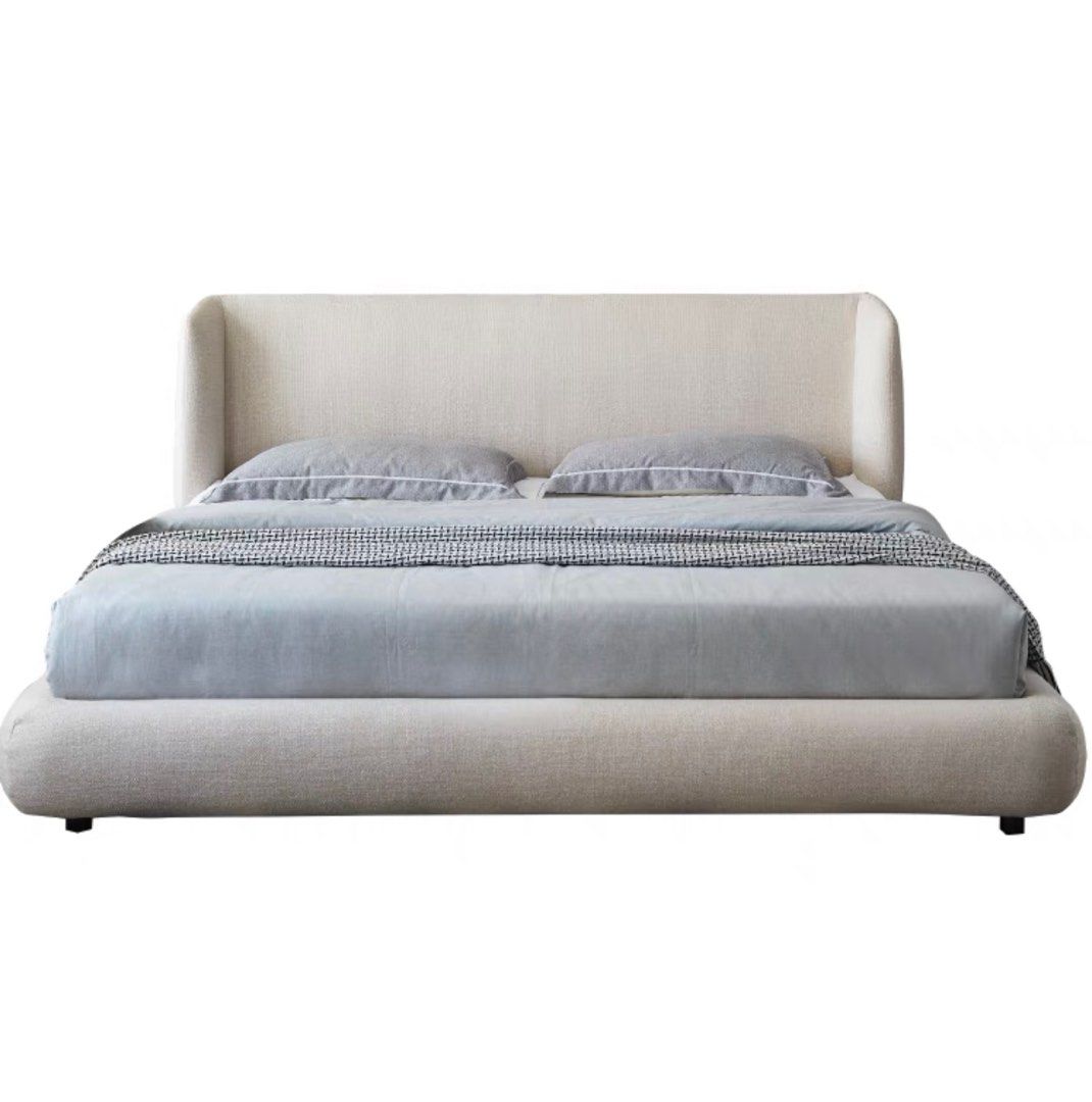 HADELE Modern Linen Bedframe