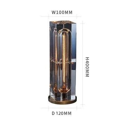 HAE-E Clear Crystal Table Lamp