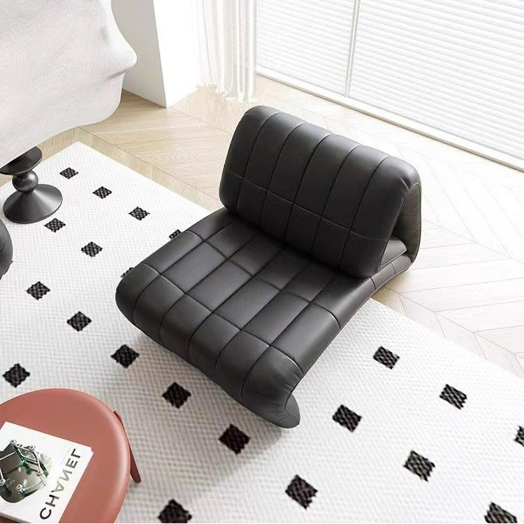 MATTHEW Modern Leather Adjustable Lounge Chair