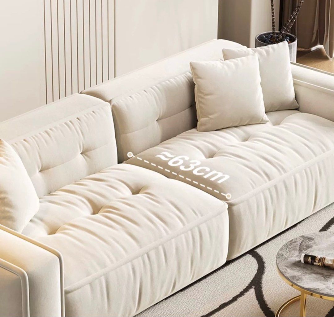 DELSIRA Modern Boucle Sofa