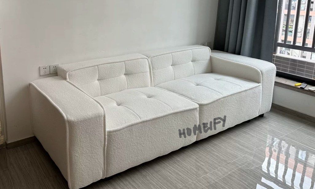 DELSIRA Modern Boucle Sofa