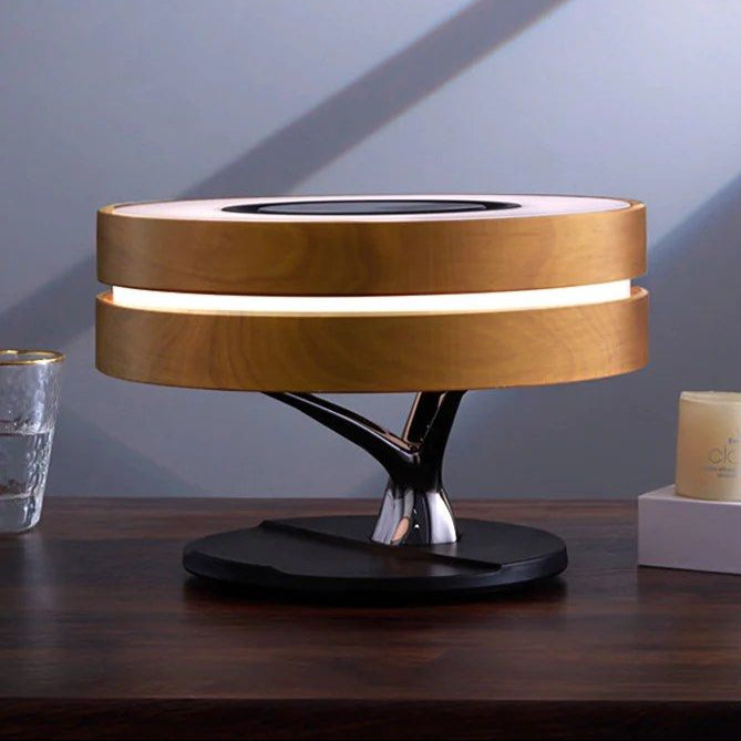 HALTER Bluetooth Table Lamp in Round