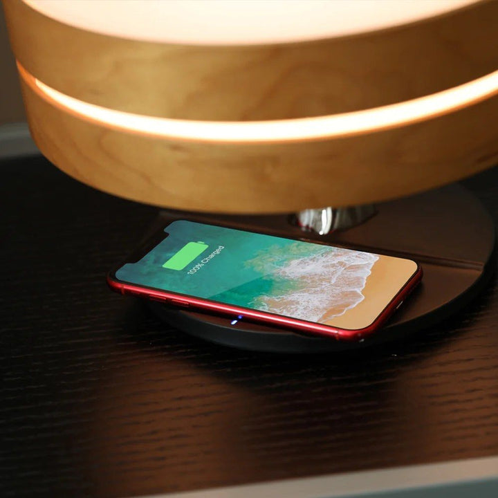 HALTER Bluetooth Table Lamp in Round