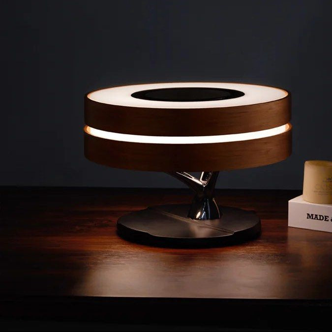 HALTER Bluetooth Table Lamp in Round
