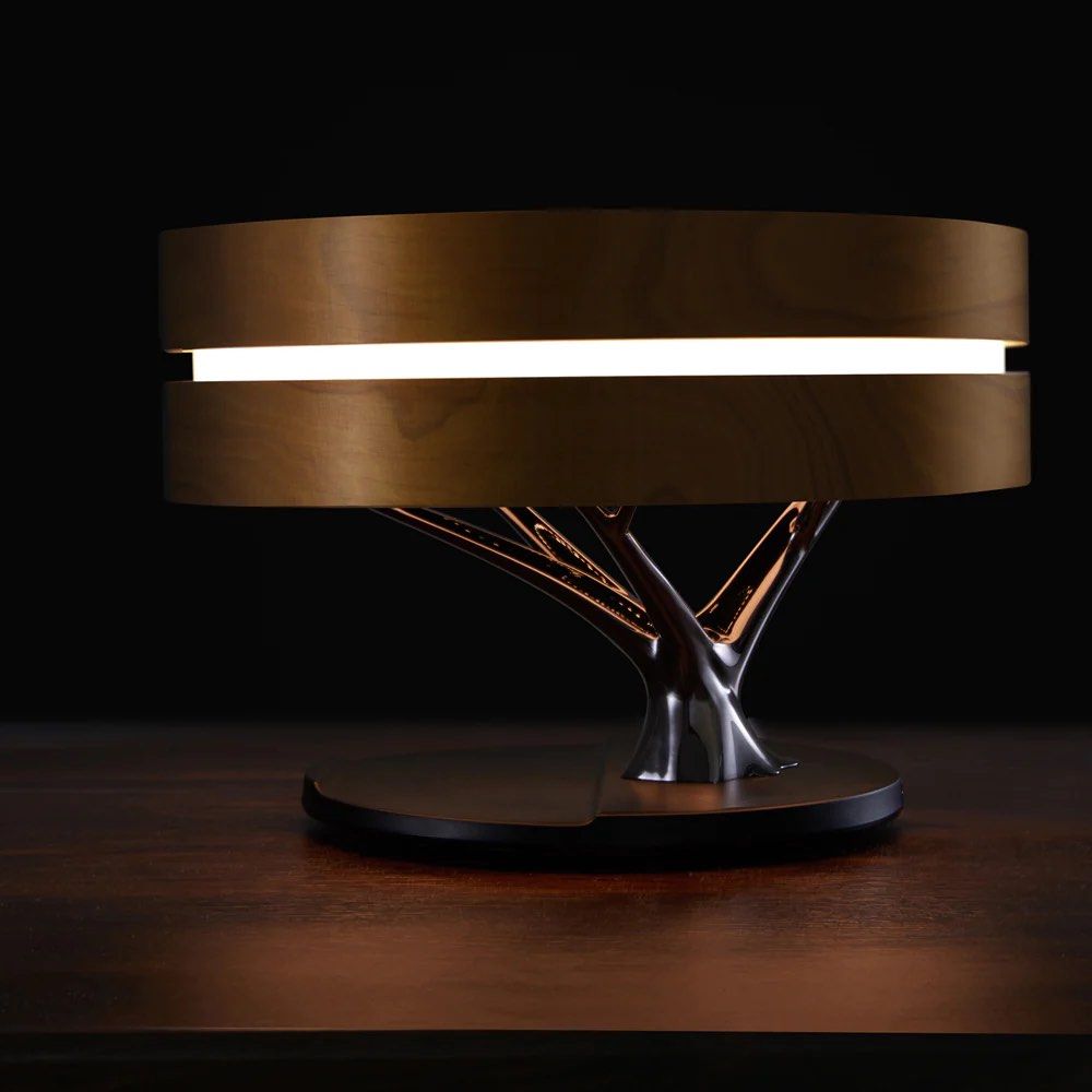 HALTER Bluetooth Table Lamp in Round