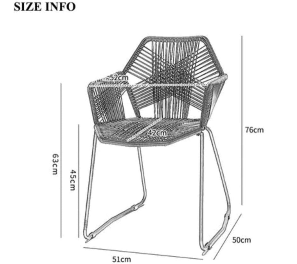TORIN Rattan Dining Chair (Set of 2)