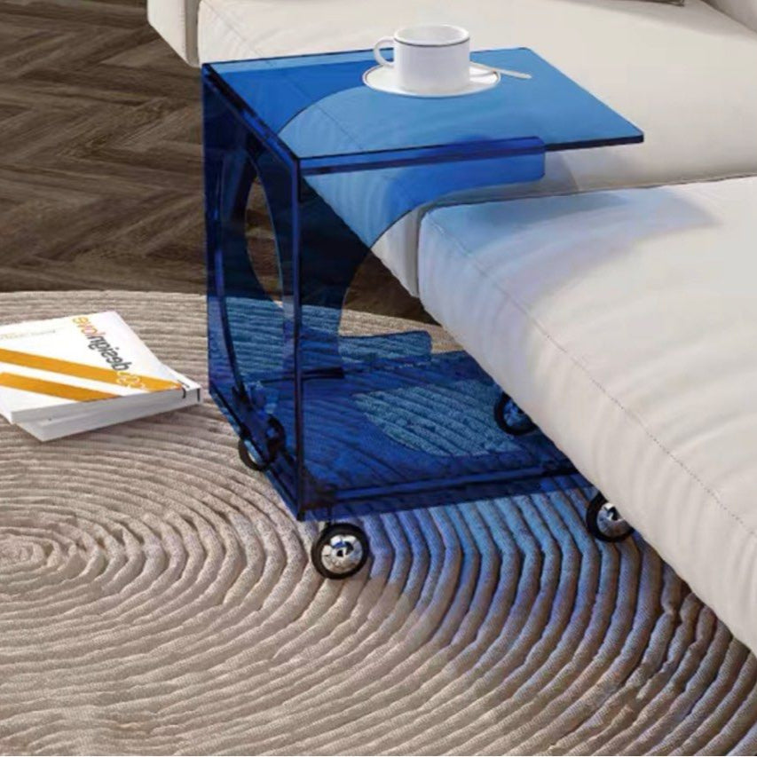 MIKA Movable Acrylic Side Table