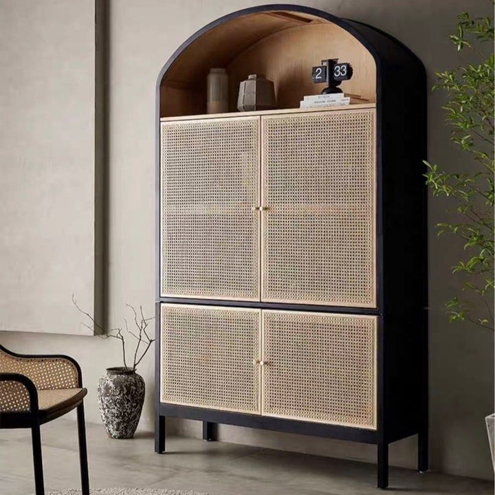 HARLEY Japandi Tall Cabinet