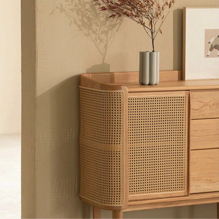JAVEAN Solid Wood Sideboard