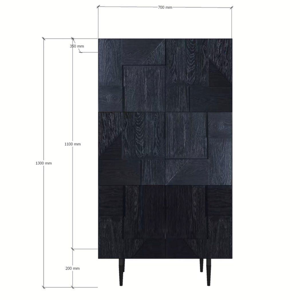 CARLOS Modern Solid Wood Sideboard